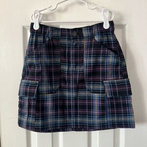 Never been worn! SoHo black / blue plaid skirt, juniors